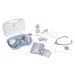 Kufřík s pečovatelskými potřebami Baby Care Briefcase Smoby pro miminko s 19 doplňky