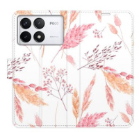 iSaprio Flip pouzdro Ornamental Flowers pro Poco F6 Pro