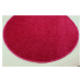 Vopi koberce Vánoční kusový koberec Eton vínově červený kruh - 160x160 (průměr) kruh cm