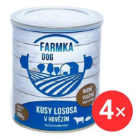 Sokol Falco FARMKA DOG s lososem 4 × 800 g