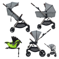 ANEX -  Kočárek kombinovaný IQ Pure premium + KIDDY Evoluna i-size 2 + základna