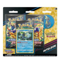 Crown Zenith: Inteleon Pin Collection 3-Pack Blister