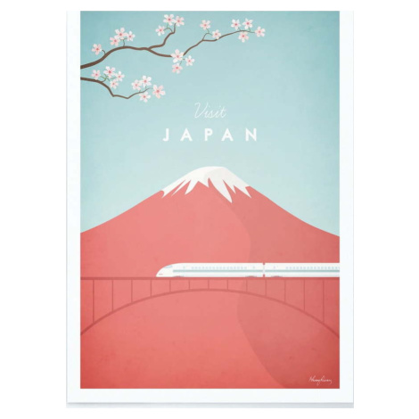 Plakát Travelposter Japan, 30 x 40 cm