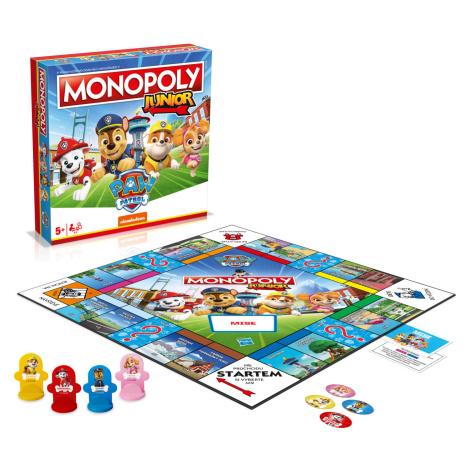 Monopoly Junior Paw Patrol CZ Winning Moves