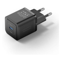 Vention 1-Port USB-C GaN Charger (20W) EU-Plug Black