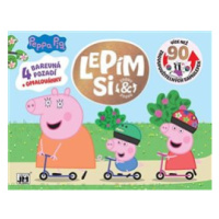 Lepím si znovu a znovu Peppa Pig