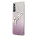 Guess GUHCS21MPCUGLSPI hard silikonové pouzdro Samsung Galaxy S21 PLUS 5G pink Glitter Gradient 