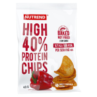 Nutrend High Protein Chips paprika 6x40 g