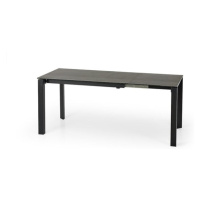 Jídelní stůl Horizon rozkládací 120-180x76x85 cm (šedá, černá)