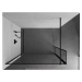 MEXEN/S Kioto Sprchová zástěna WALK-IN 150 x 40 cm, černý vzor, černá 800-150-212-70-70-040