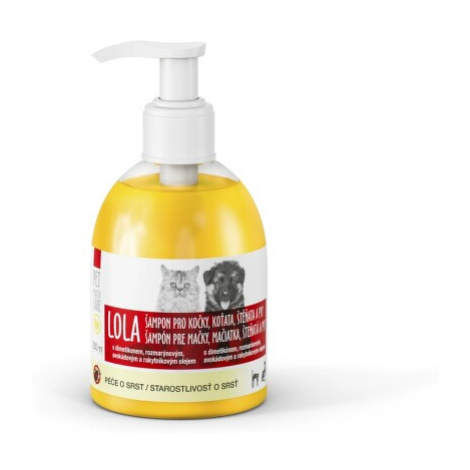 PET HEALTH CARE LOLA šampon pro kočky, psy s dávkovačem 250ml