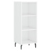 vidaXL Skříň highboard bílá s vysokým leskem 34,5x34x180 cm kompozit