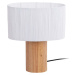 Stolní lampa se stínidlem z papírového výpletu v bílo-přírodní barvě(výška 30,5 cm) Sheer Oval –