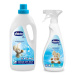 CHICCO - Prostředek prací dětský Sensitive 1,5 l + Odstraňovač skvrn Sensitive 500 ml