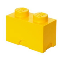 LEGO úložný box 2 - žlutá