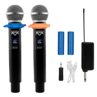 Veles-X Dual Wireless Handheld Microphone Party Karaoke System with Receiver