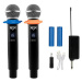 Veles-X Dual Wireless Handheld Microphone Party Karaoke System with Receiver