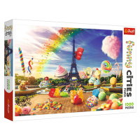 TREFL - Puzzle 1000 Crazy City - Sladký Paříž