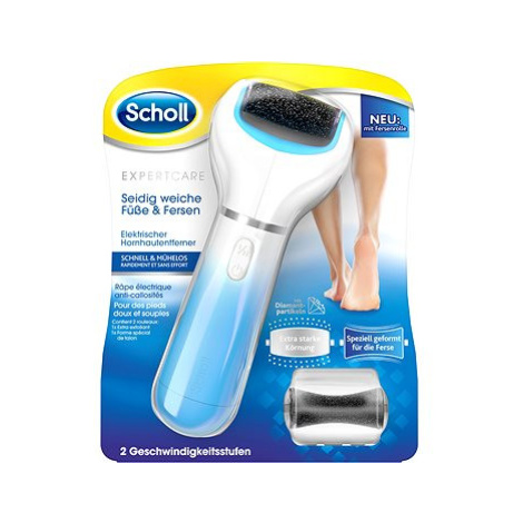 SCHOLL Velvet Smooth Eletronic Foot Care System Blue