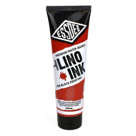 Barva na linoryt 300 ml, červená