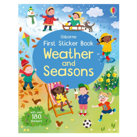 First Sticker Book Weather and Seasons Usborne Publishing