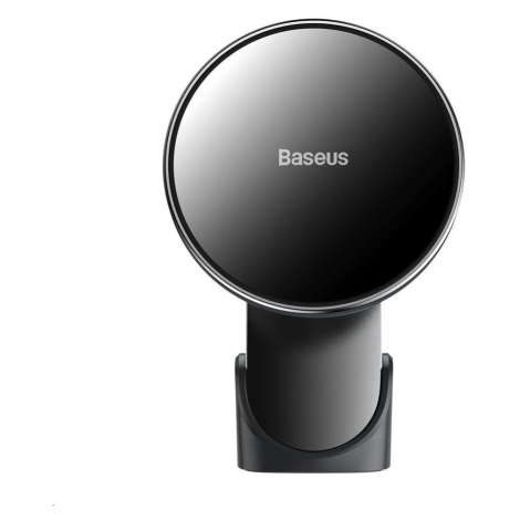 Baseus Big Energy držák s bezdrátovým nabíjením 15W černá (kompatibilní s Apple iPhone 12 Series