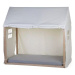 Textilní potah Tipi White na rám postele Domek 70x140cm