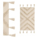 Krémový pratelný bavlněný koberec 50x80 cm – Casa Selección