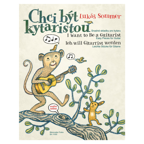 Bärenreiter Chci být kytaristou Noty