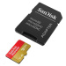 SanDisk micro SDXC karta 256GB Extreme (190 MB/s Class 10, UHS-I U3 V30) + adaptér