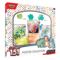 Pokémon Scarlet & Violet 151 Poster Collection (plakát, 3x booster, 3x promo karta)