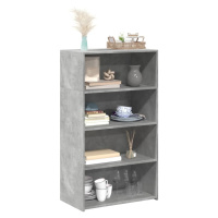 vidaXL Skříň highboard betonově šedá 70 x 41 x 124 cm kompozitní dřevo