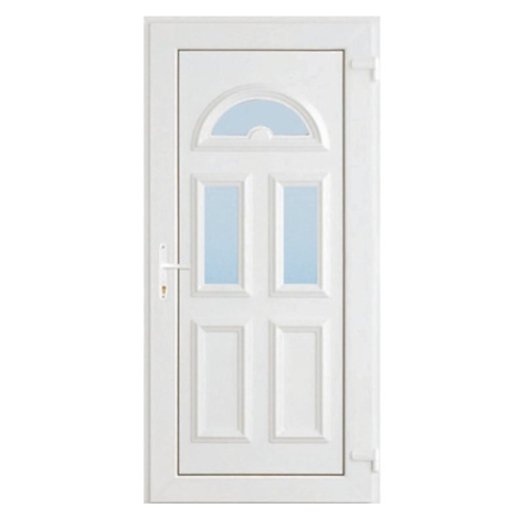 Vchodové dveře ANA 2 D06 90P 98x198x7 bílé BAUMAX