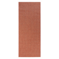 Hanse Home Collection koberce Běhoun Meadow 102725 Terracotta – na ven i na doma - 80x200 cm