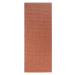 Hanse Home Collection koberce Běhoun Meadow 102725 Terracotta – na ven i na doma - 80x200 cm