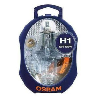 OSRAM sada autožárovek H1, náhradních žárovek a pojistek
