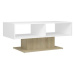 SHUMEE Konferenční stolek bílý dub sonoma 103,5 × 50 × 44,5 cm dřevotříska, 806827