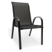 Set židlí Stela, 55 x 70 x 92 cm, 2 ks, černá