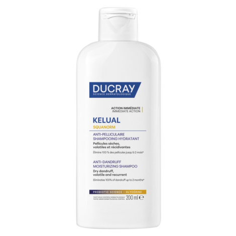 Ducray Kelual Squanorm Šampon hydratační na suché lupy 200 ml