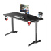 Herní stůl ULTRADESK FRAG BLACK – 140x66x76cm, se stojanem Ultradesk BEAM