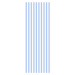Forbyt, Závěs dekorační, OXY Proužky 150 cm, světle modrá