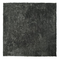 Koberec shaggy 200 x 200 cm tmavě šedý EVREN, 186354