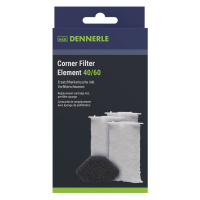 Dennerle náhradní filtrační prvky pro rohový filtr, balení 3 ks