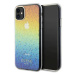 Guess Iml Faceted Mirror Disco Iridescent Pouzdro pro Iphone 11 Xr