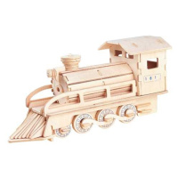 Woodcraft construction kit Woodcraft Dřevěné 3D puzzle lokomotiva