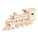 Woodcraft construction kit Woodcraft Dřevěné 3D puzzle lokomotiva