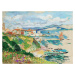 Obrazová reprodukce View of La Ponche, Saint-Tropez, Henri Manguin, 40 × 30 cm