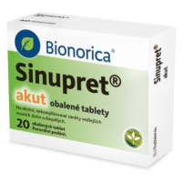 SINUPRET AKUT obalené tablety 20