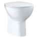 GROHE Bau Ceramic WC sedátko se sklápěním SoftClose, duroplast, bílá 39493000