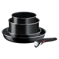 Hliníková sada nádobí 5 ks INGENIO EASY COOK & CLEAN BLACK L1549043 – Tefal